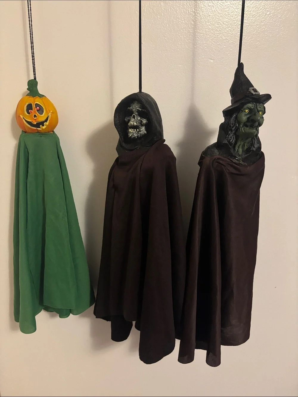 The Paper Magic Group Halloween Witch, Skeleton and Pumpkin Hanging Decor